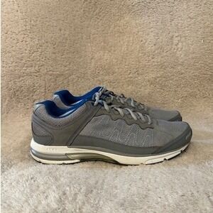 Abeo Smartsystem Athletic Shoes Mens Gray Blue Lace Up Running Sneakers Size 13M